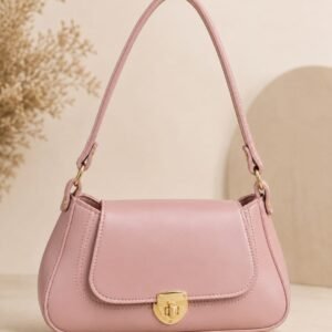 Classic Flap Shoulder Purse for Women – Premium Leather Look Handbag
