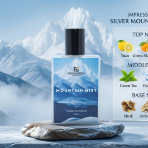 Mountain Mist – Impression of Creed Silver Mountain Water | Aromatic Marine Extrait de Parfum for Men & Women | 50ml with Premium Box & Carry Bag