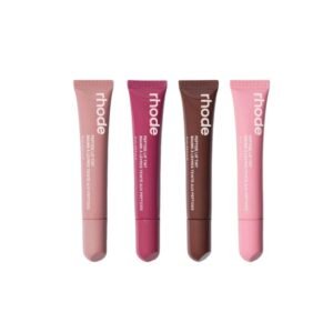 Rhode Peptide Lip Tint Set – Pack of 4 Shades | Hydrating Tinted Lip Balm | Moisturizing Glossy Lip Care Collection