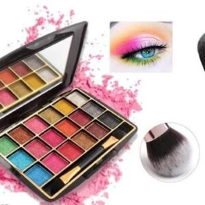 MAT Beauty 18-in-1 Professional Neutral Eyeshadow Palette – Highly Pigmented Everyday & Party Makeup Kit