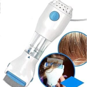 V Comb Electronic Lice Remover – 4‑Layer Safety Filters, Quick & Easy Lice E‑Removal
