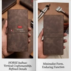 Imperial Horse Wallet for Men Bifold Card Holder Cash Pocket Coin Pocket Premium Men's Wallet
